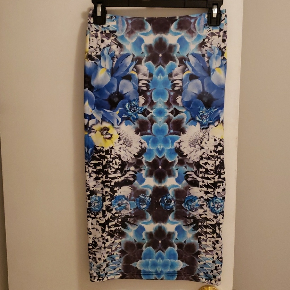 Topshop tight over the knee skirt